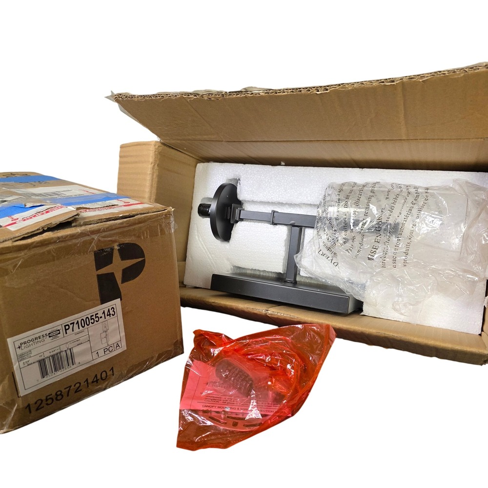 Wall Sconce Progress Lighting Gresham P710055-143 Graphite Open Box New Set of 2